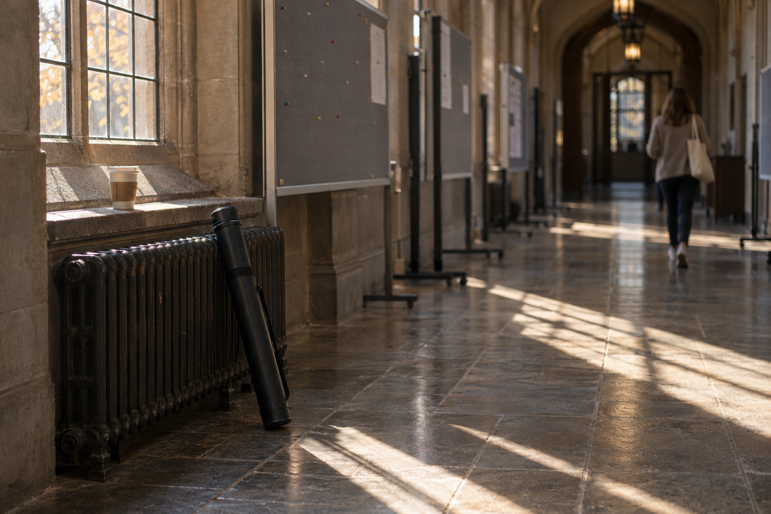The academic conference follow-up problem is a hallway problem