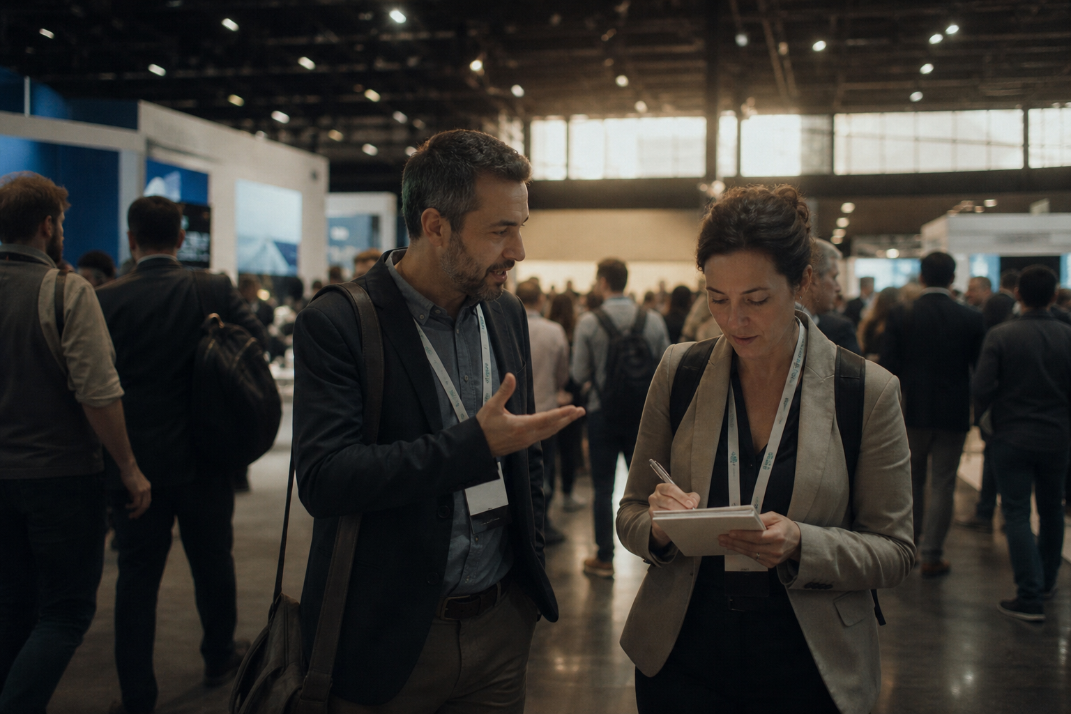 The post-conference follow-up sprint is already too late
