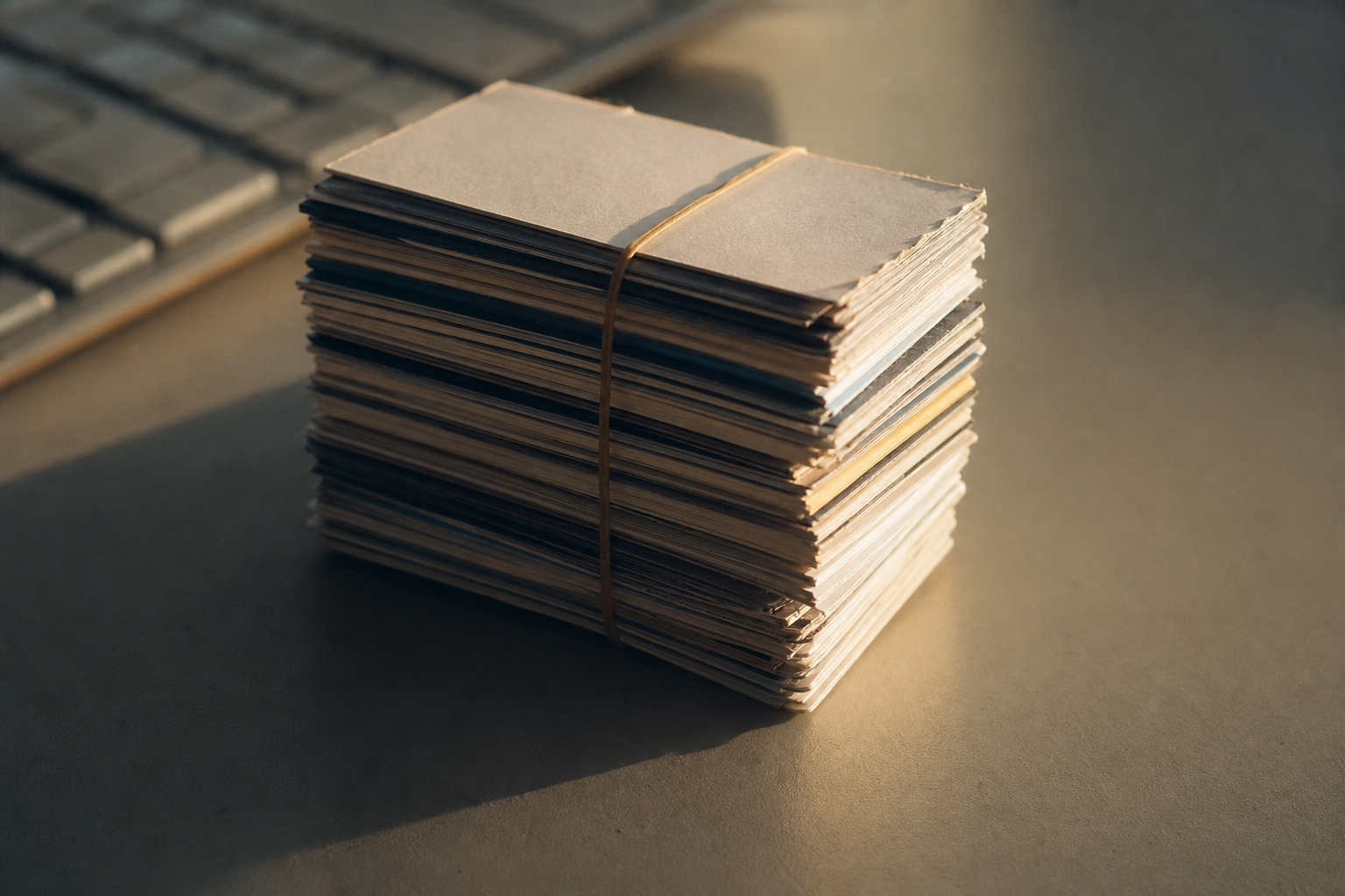 The Business-Card Pile: What People Actually Do (And Why None of It Works)